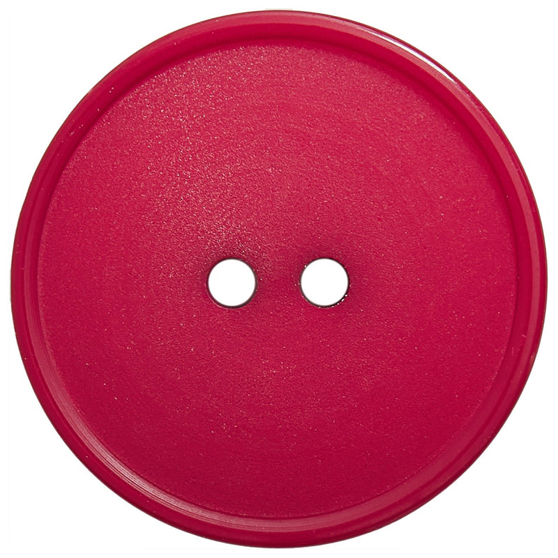 Nylon Round Button 28mm Dark Red 4pc