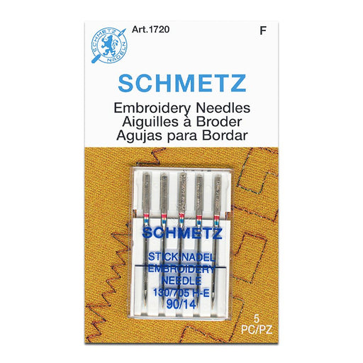 Schmetz Embroidery Needle Size 90/14