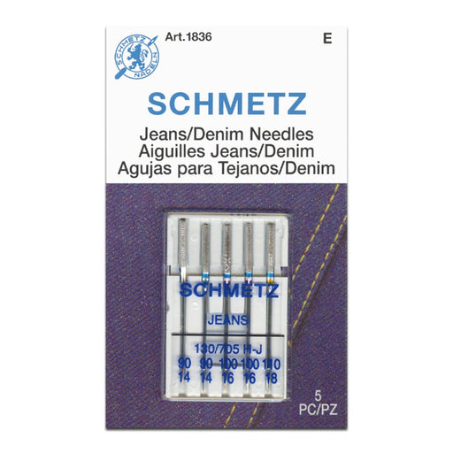 Schmetz Denim/Jeans Needle Size 90/100/110