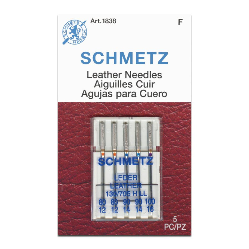 Schmetz Leather Needle Size 80/90/100