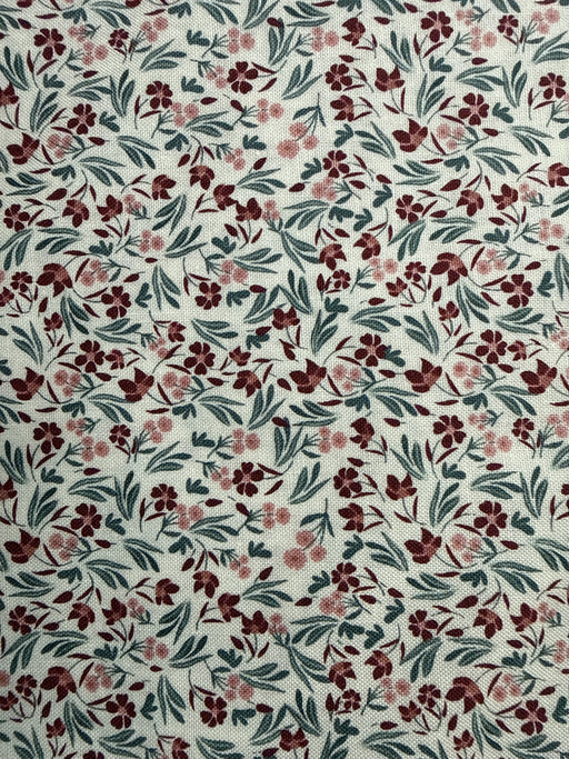 Ditsy fabric, Off White, by Riley Blake Designs