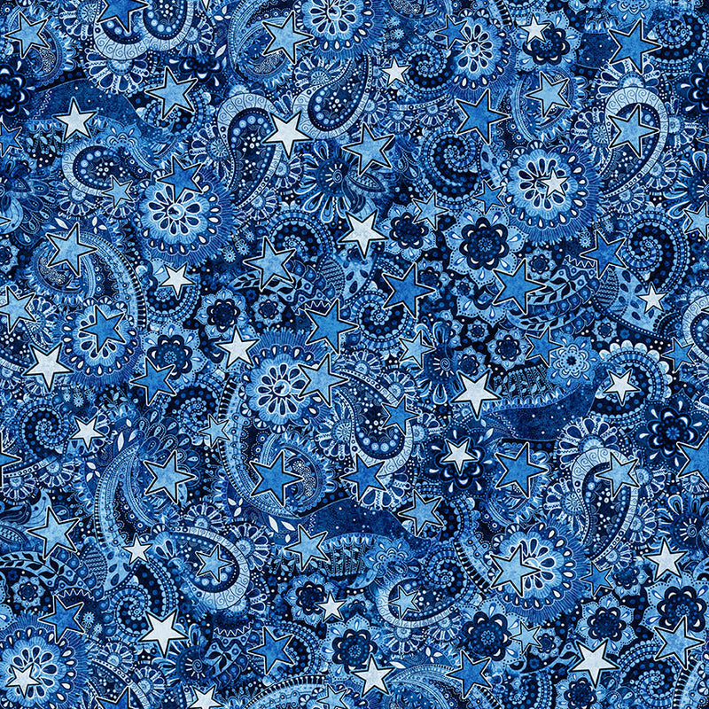 ALL TEXAS SHOP HOP 2026 - PAISLEY - INDIGO