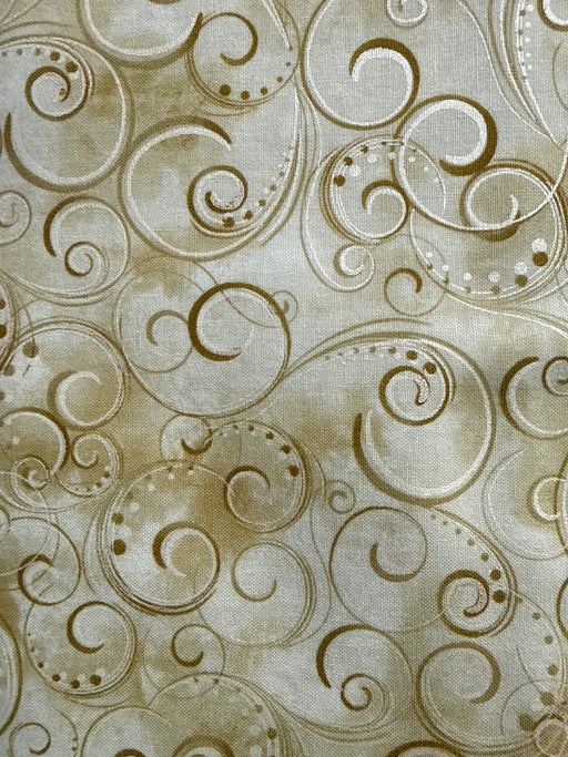 Pearl Splendor fabric, Tan