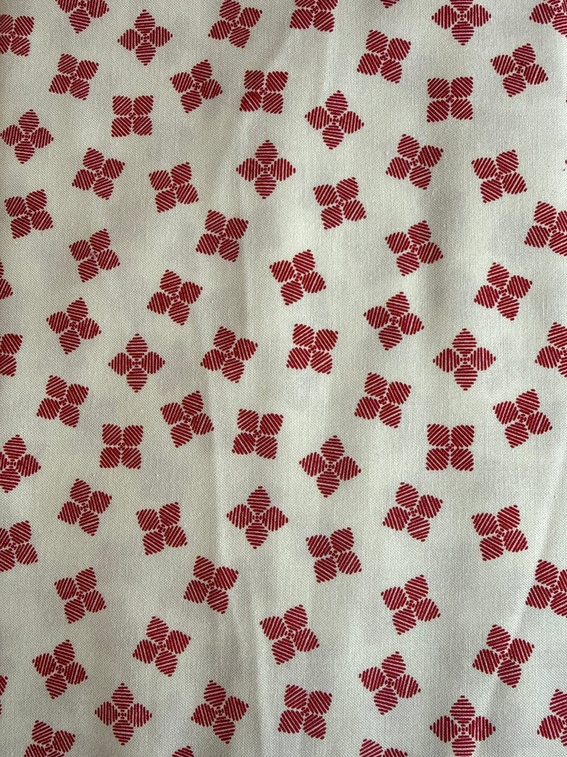 Red Hot Petals Offwhite