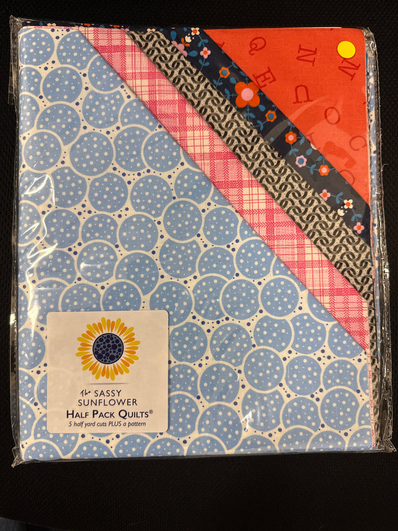 5 Half yd cuts + Pattern