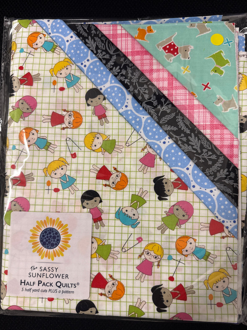 5 Half yd cuts + Pattern