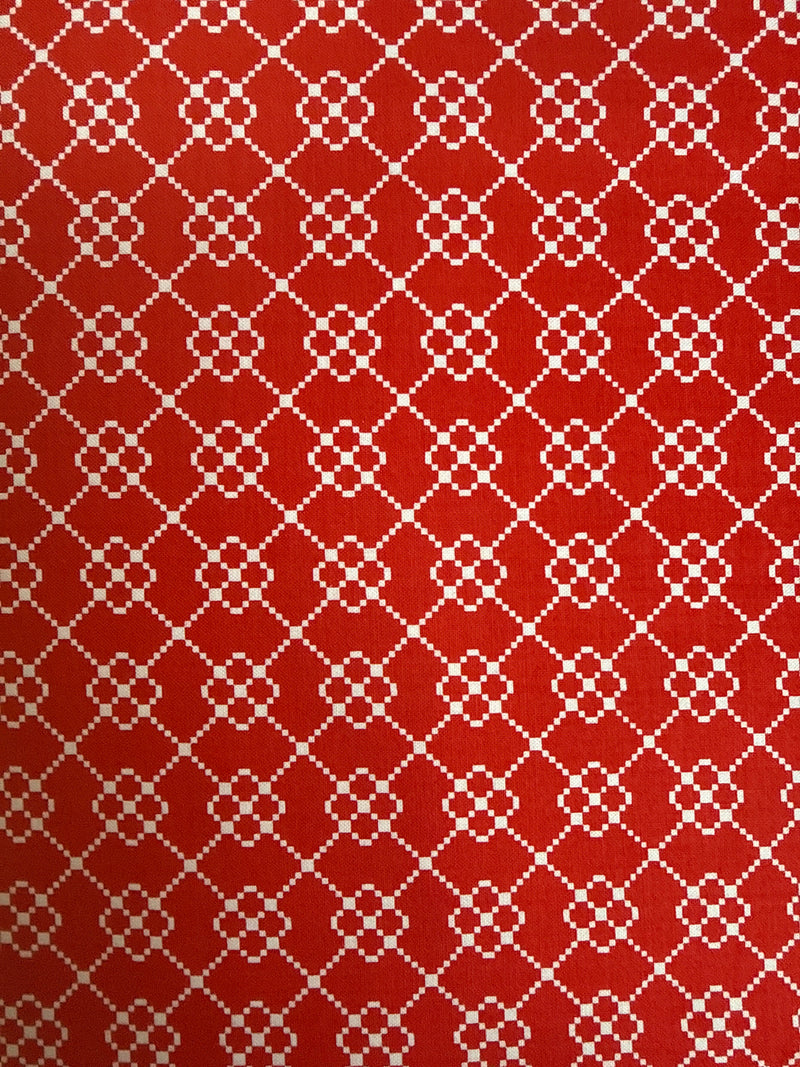 Quilt Fair Chain Red