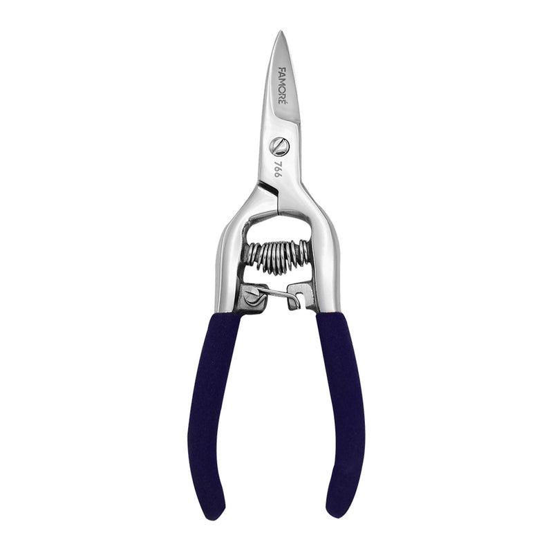 766SP Rag Quilt Spring-Action Locking Scissor Snips 6-1/2in