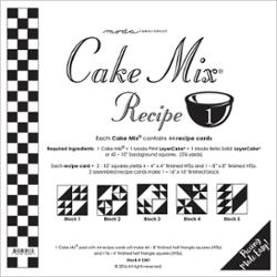 Cake Mix Recipe 1 44ct CM1 Moda #1