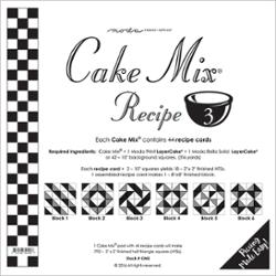 Cake Mix Recipe 3 44ct CM3 Moda #1