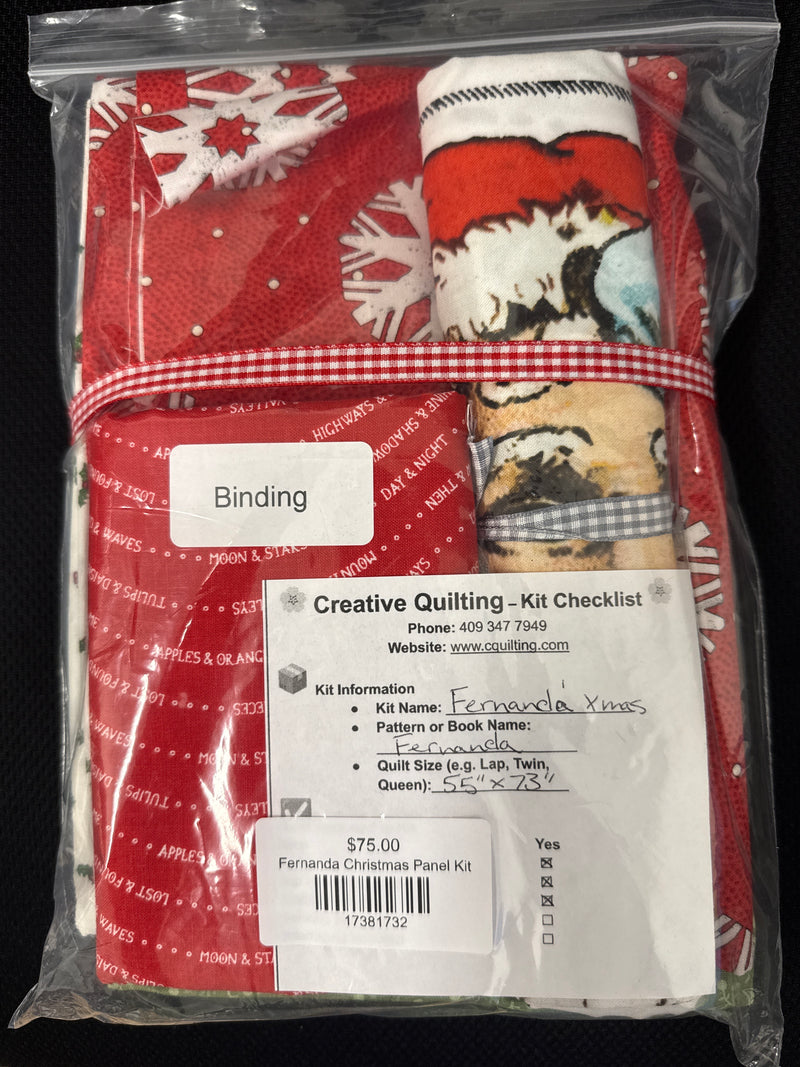 Fernanda Christmas Panel Kit