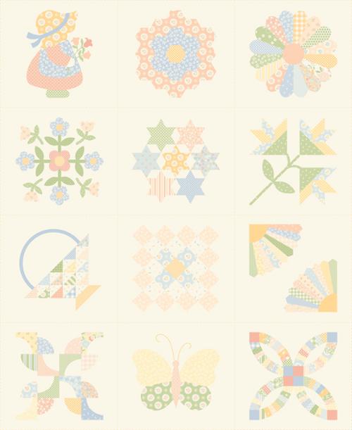 Handmade Sweetness Blocks Panel