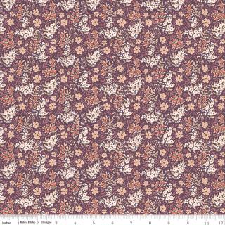 Evening on the Prairie Ditsy Floral Purple