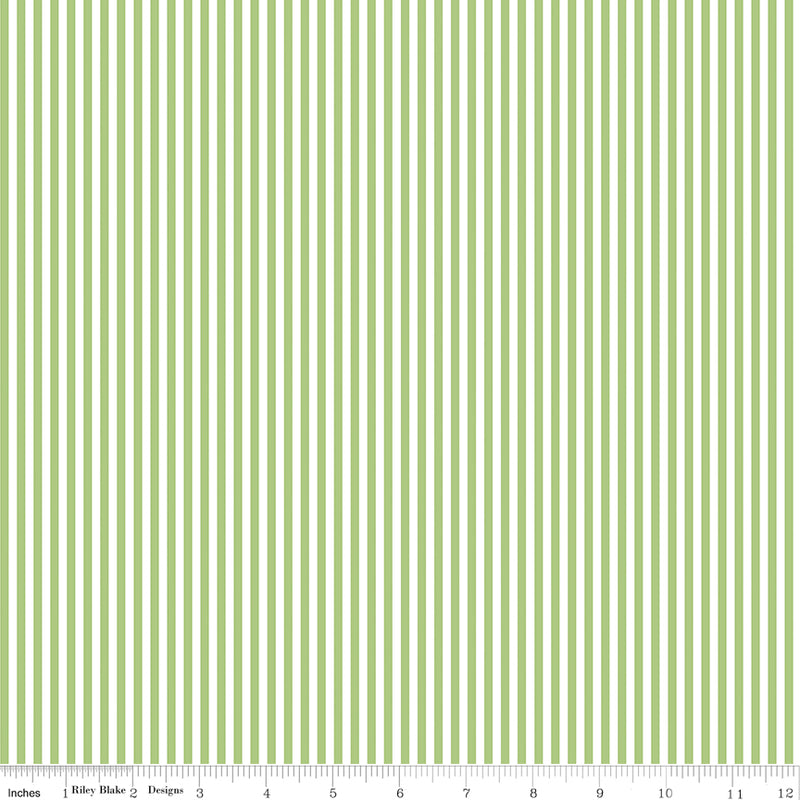 Stripe 1/8 Inch Color Green