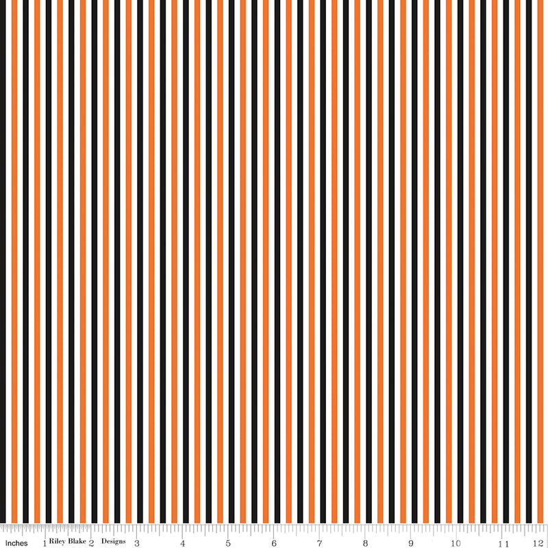 Stripe 1/8 Inch Color Halloween