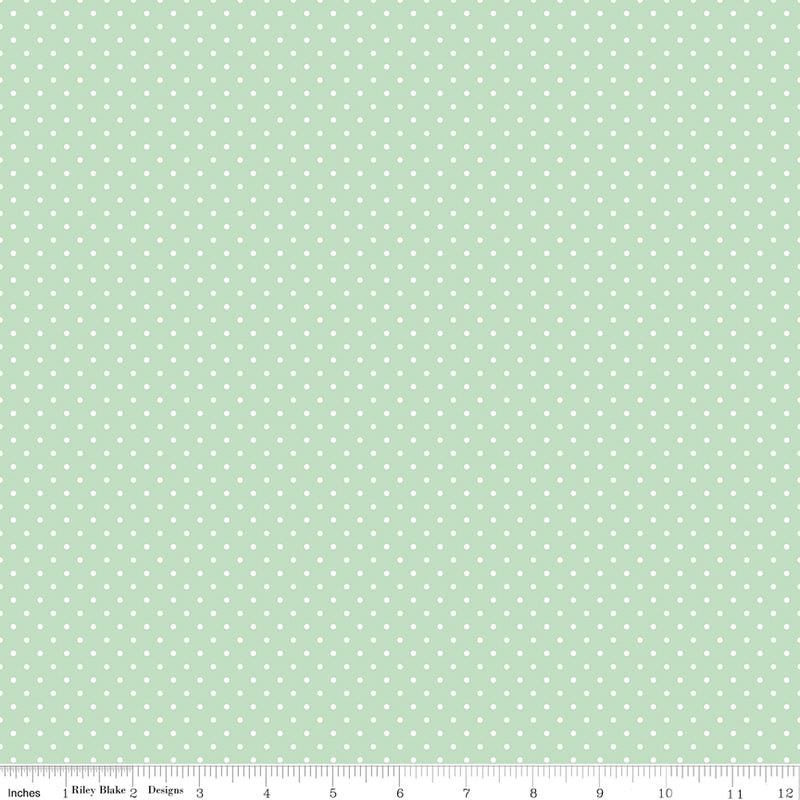 Swiss Dot Sweet Mint