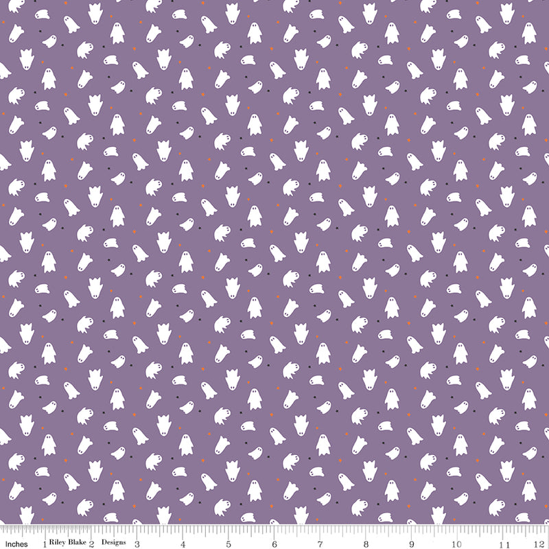 Seasonal Basics Ghosts Purple
