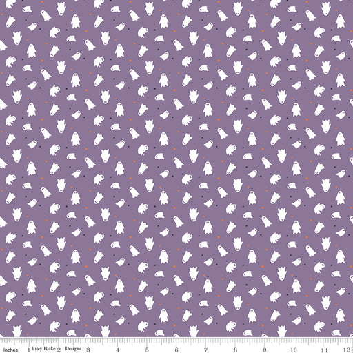 Seasonal Basics Ghosts Purple