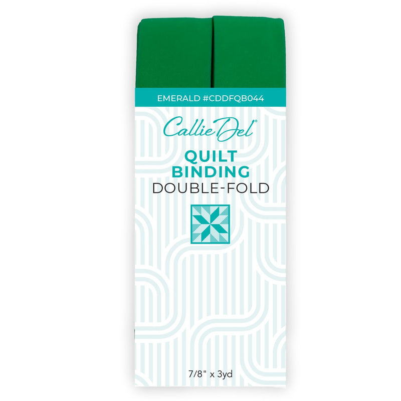 CDDFQB044 Double Fold Quilt Binding Emerald 7/8in x 3yd