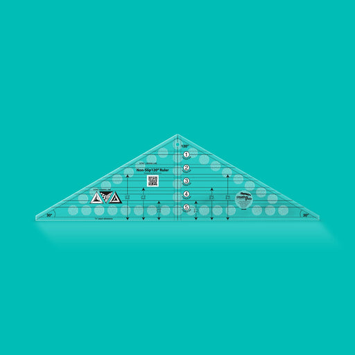 Creative Grids 120 Degree Triangle Ruler 6-1/2in x 21-1/2in
