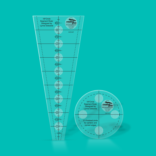 Creative Grids 18 Degree Dresden Plate Ruler
