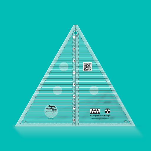 Creative Grids 60 Degree Triangle 8-1/2in