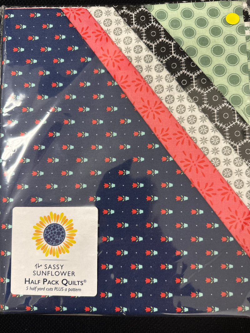 5 Half yd cuts + Pattern