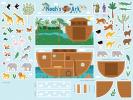 Two by Two 36x48 Noah's Ark quiet book felt panel