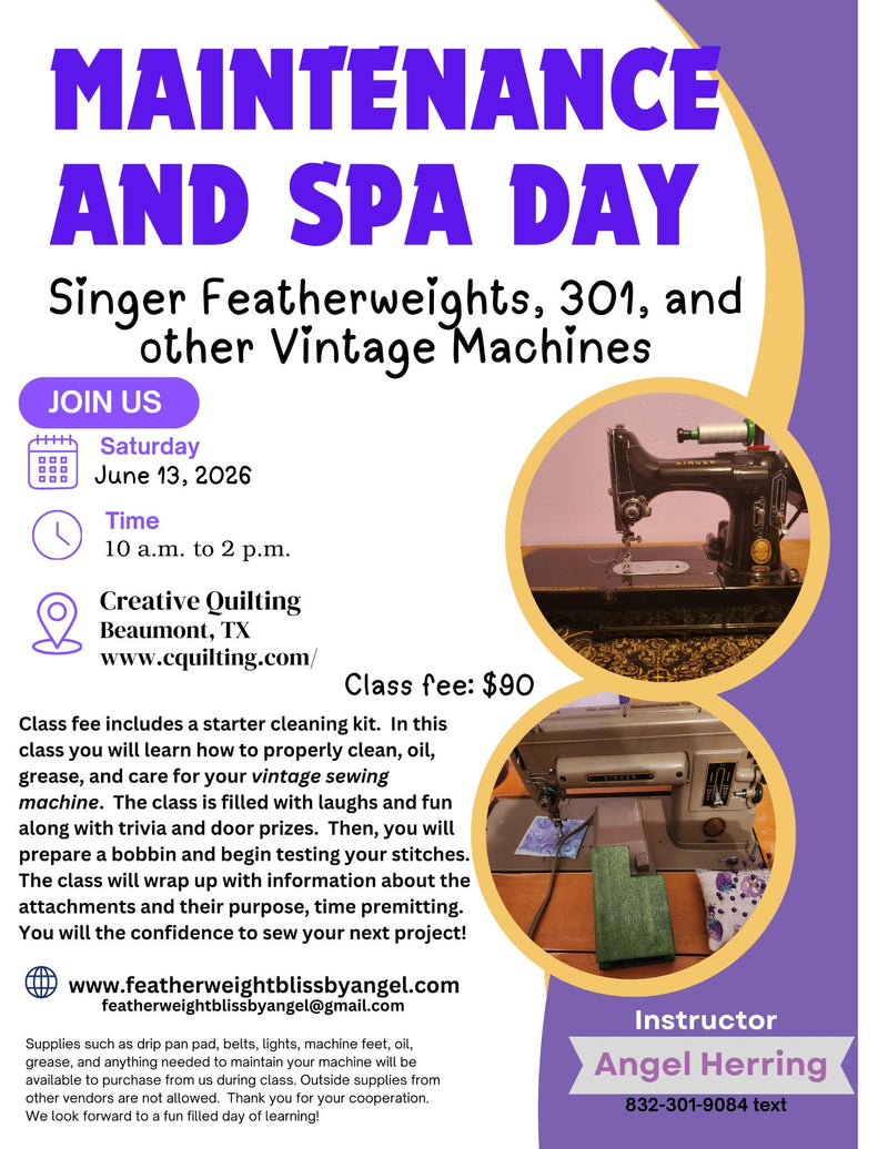 Maintenance-spa-day-for-singer-featherweight-301-and-other-vintage-machines