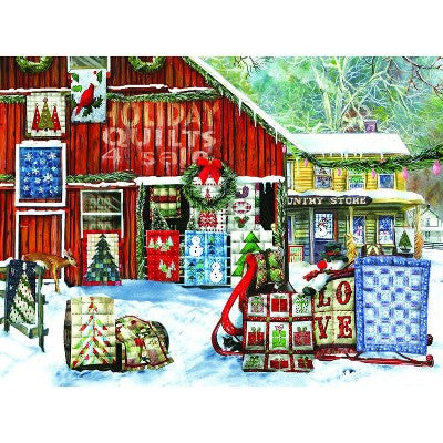Holiday Quilts 1000pc Puzzle by SunsOut