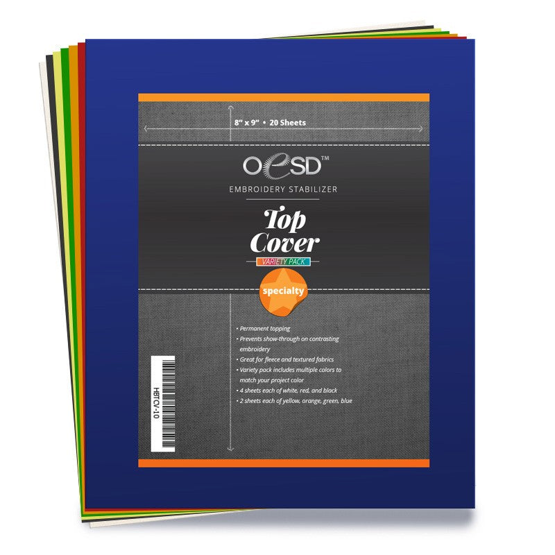 Top Cover Color Variety Pack 8in x 9in
