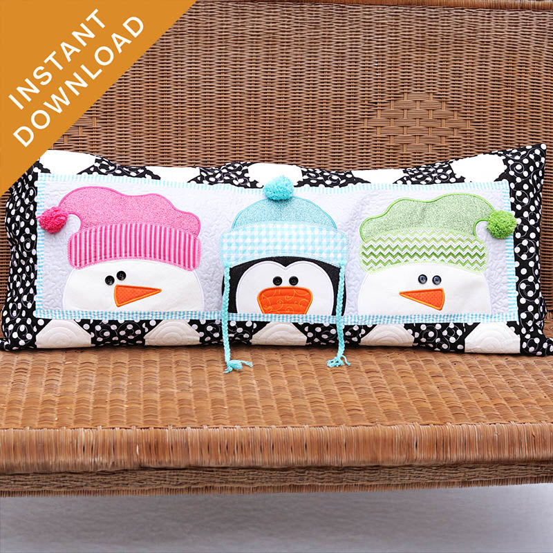 Whimsy-winter-bench-pillow-machine-embroidery-cd
