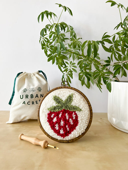 Punch Needle - Strawberry Box Kit