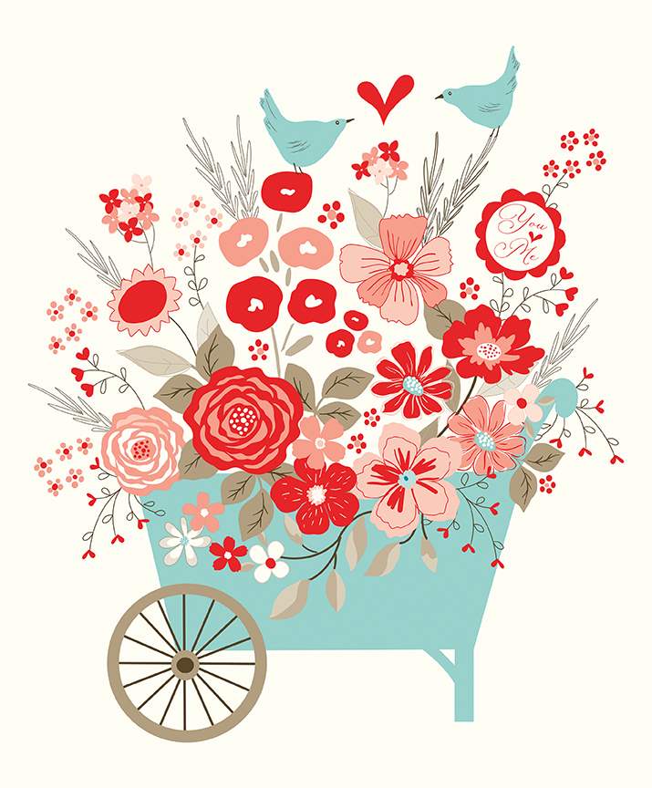 You & Me Panel 36" x 43"