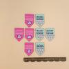 Minki Kim Extra Love Woven Labels