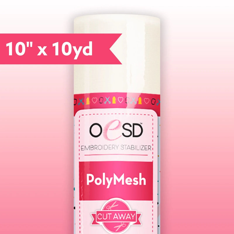 PolyMesh CutAway White 10in x 10yd