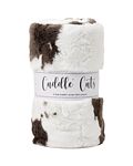 2yd Luxe Cuddle Cut Calf Brownie