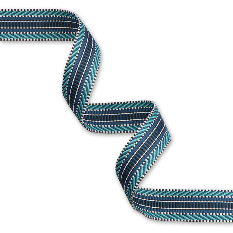 Railroad Track Blues Webbing 1-1/2in