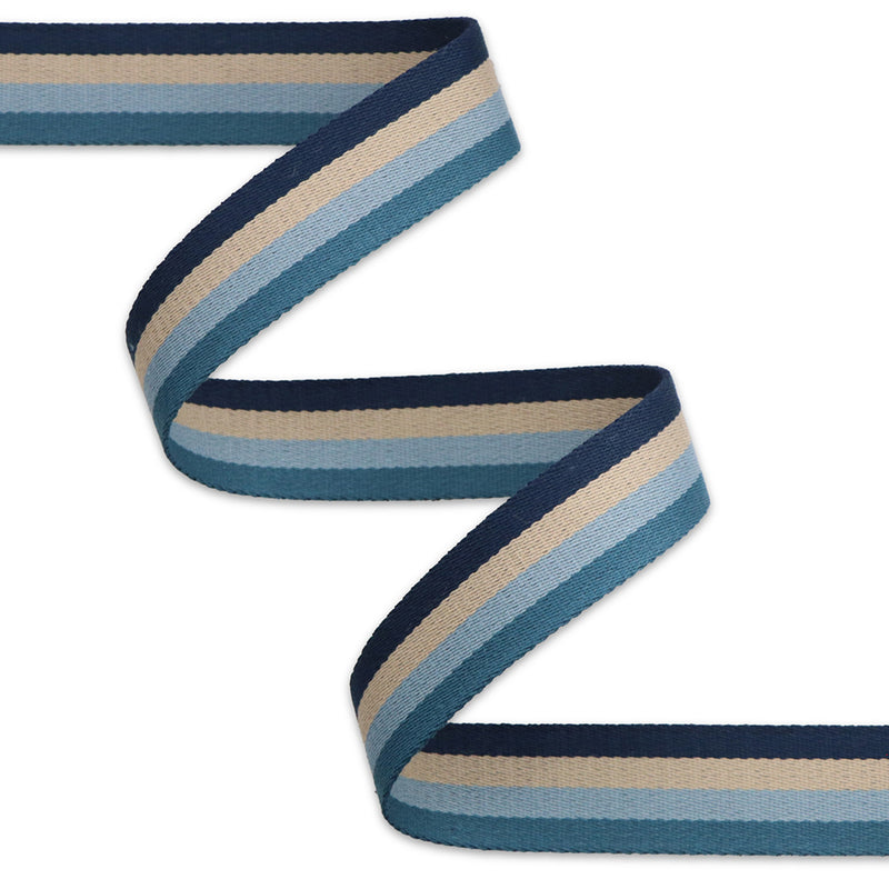 Striped Coastal Webbing 1-1/2in