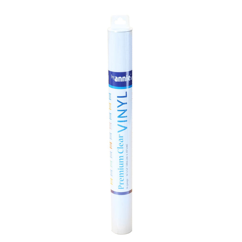 Premium Clear Vinyl 16in x 54in