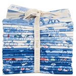 Something Blue FQB 20 fabrics 21 x 19 in