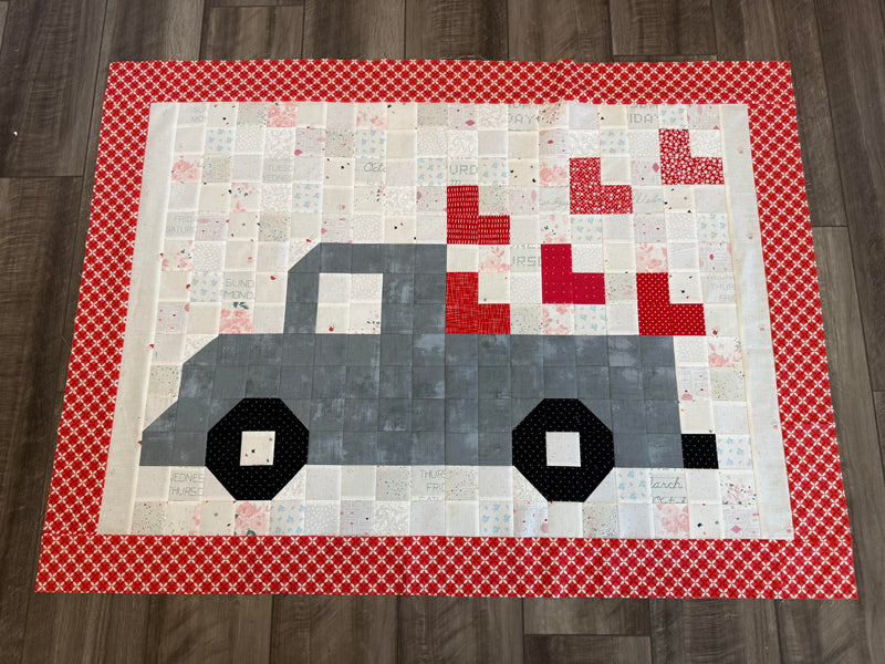 Truck with Hearts Quilt Class - Wednesday, Jan 28