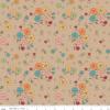 Autumn 107/108" Wide Back Floral Tea Dye