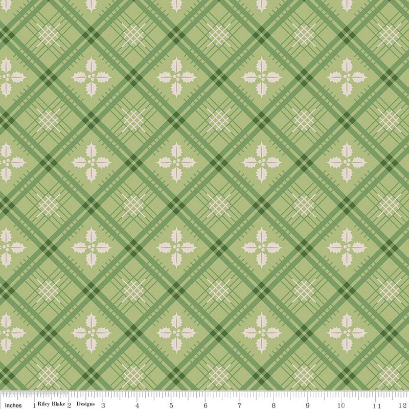 Wide Back Home Town Holiday Holly Lettuce