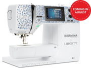 BERNINA 495 Liberty Edition sewing machine with Velasco Meadow faceplate