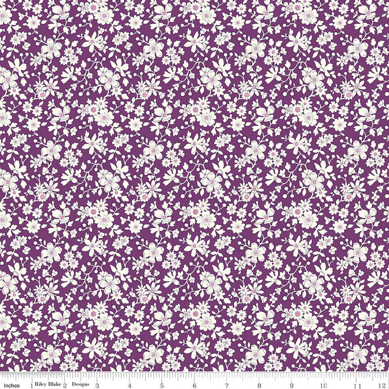 Liberty Flower Show Botanical Jewel Maddsie Silhouette B