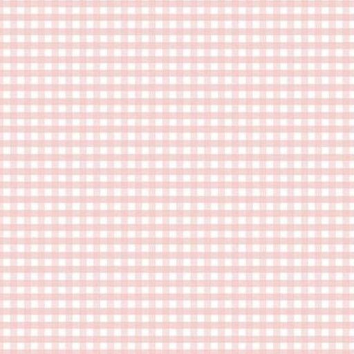 1/8 Inch Small Gingham Baby Pink
